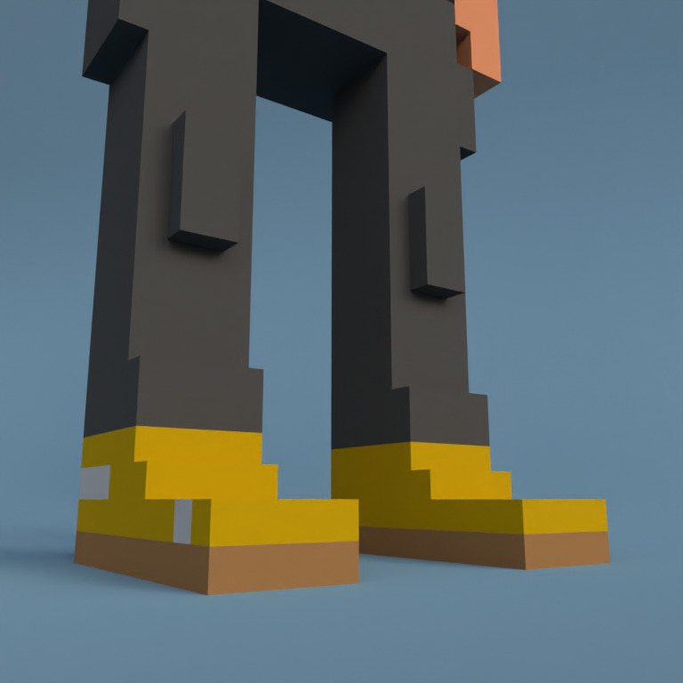 Meebit #8372 — Shoes