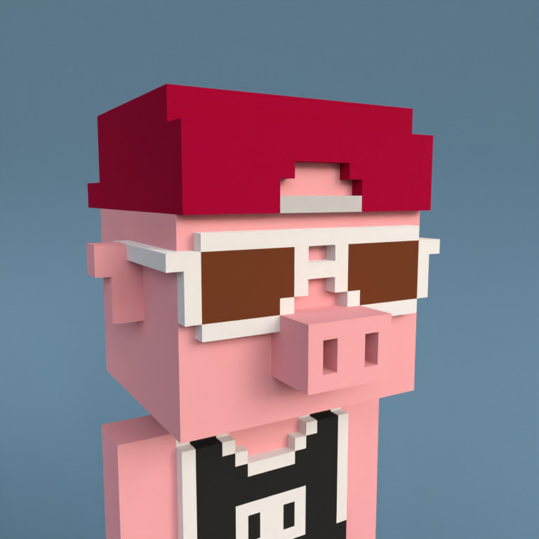 Meebit #8377 — Portrait