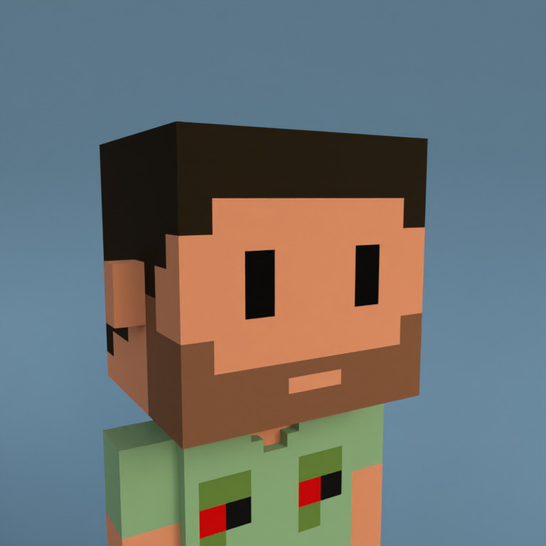 Meebit #8378 — Portrait