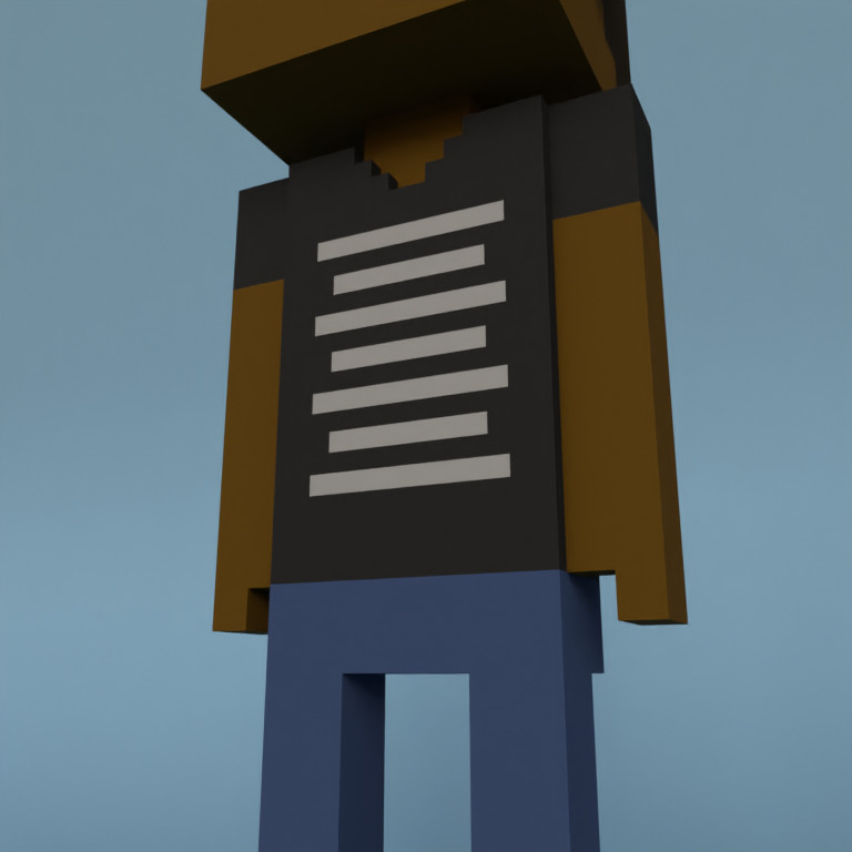 Meebit #8394 — Outfit
