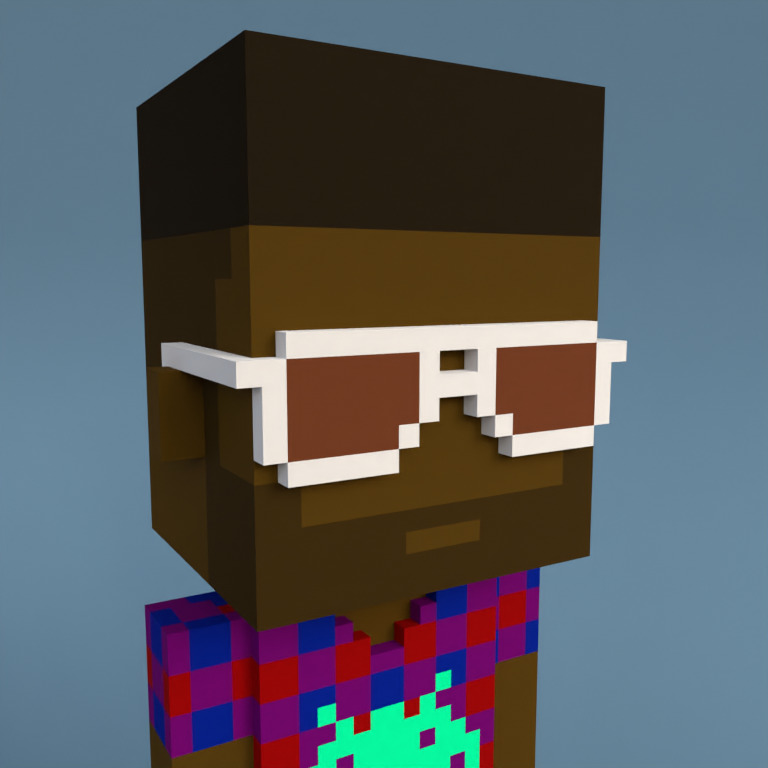 Meebit #8399 — Portrait