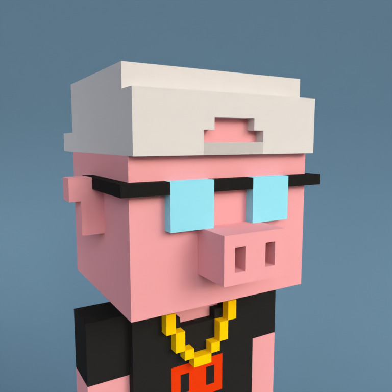 Meebit #8401 — Portrait