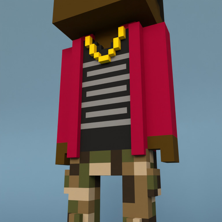 Meebit #8404 — Outfit