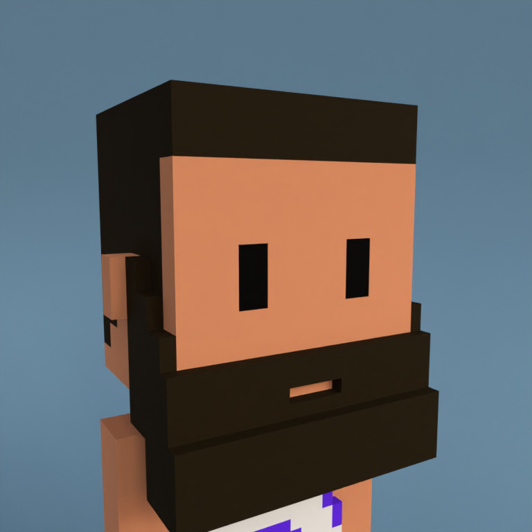 Meebit #8406 — Portrait
