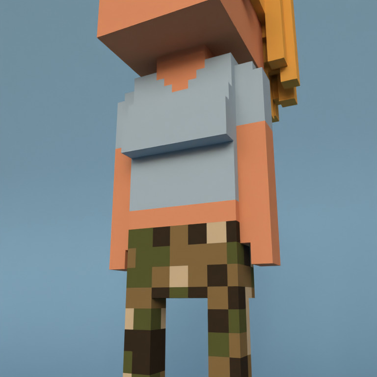 Meebit #8407 — Outfit