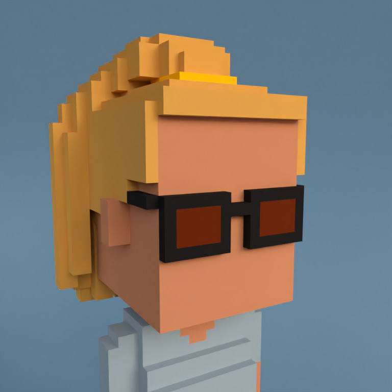 Meebit #8407 — Portrait