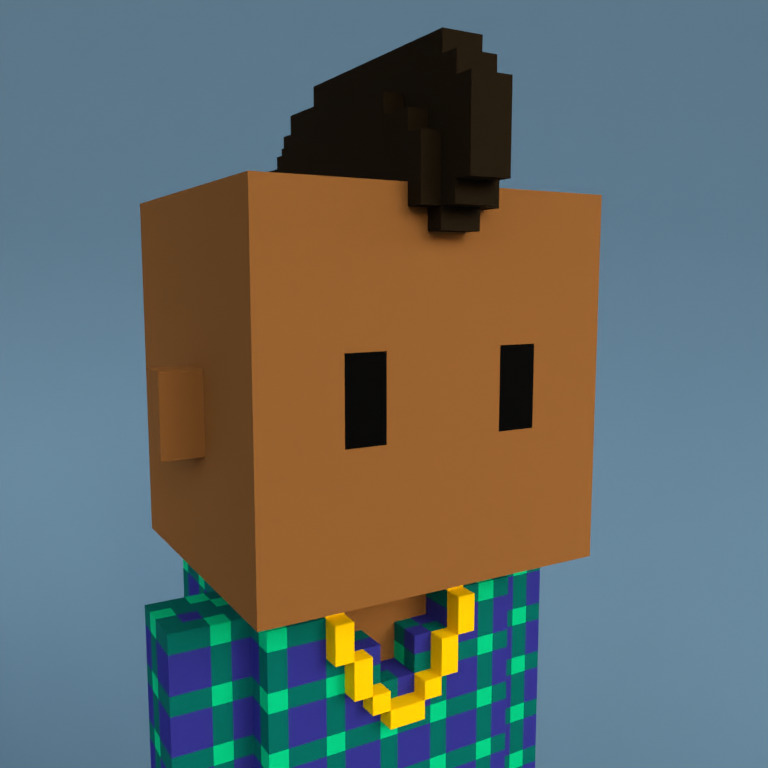 Meebit #8409 — Portrait