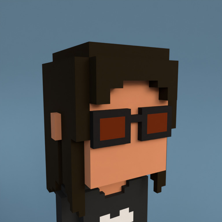 Meebit #8411 — Portrait
