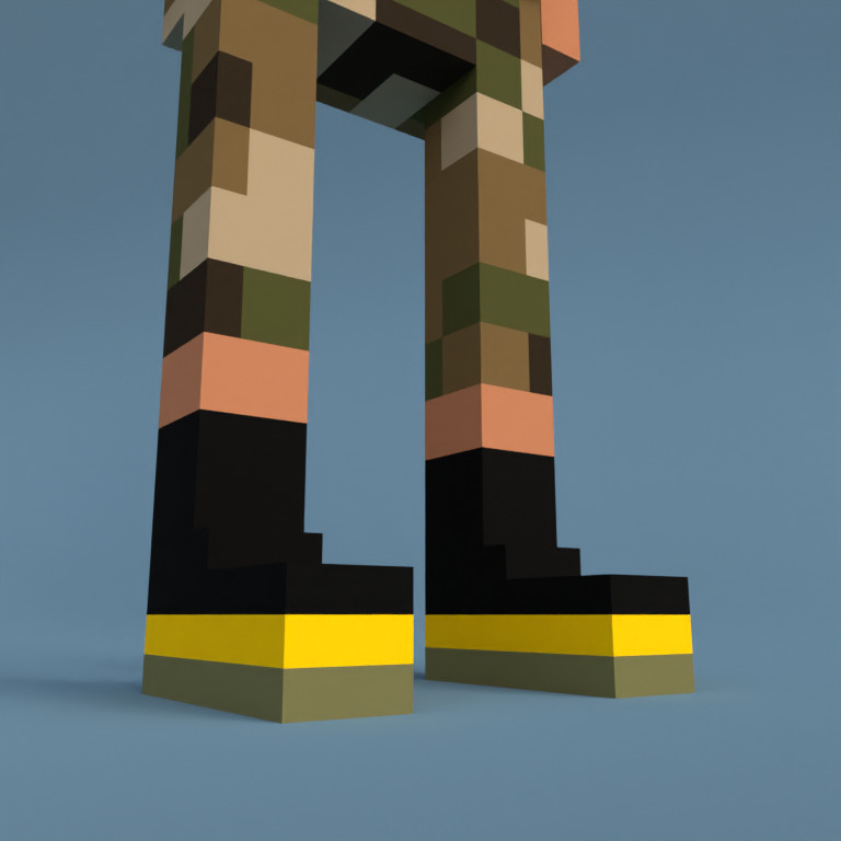 Meebit #8411 — Shoes