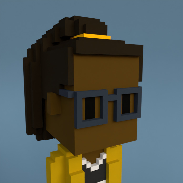 Meebit #8418 — Portrait