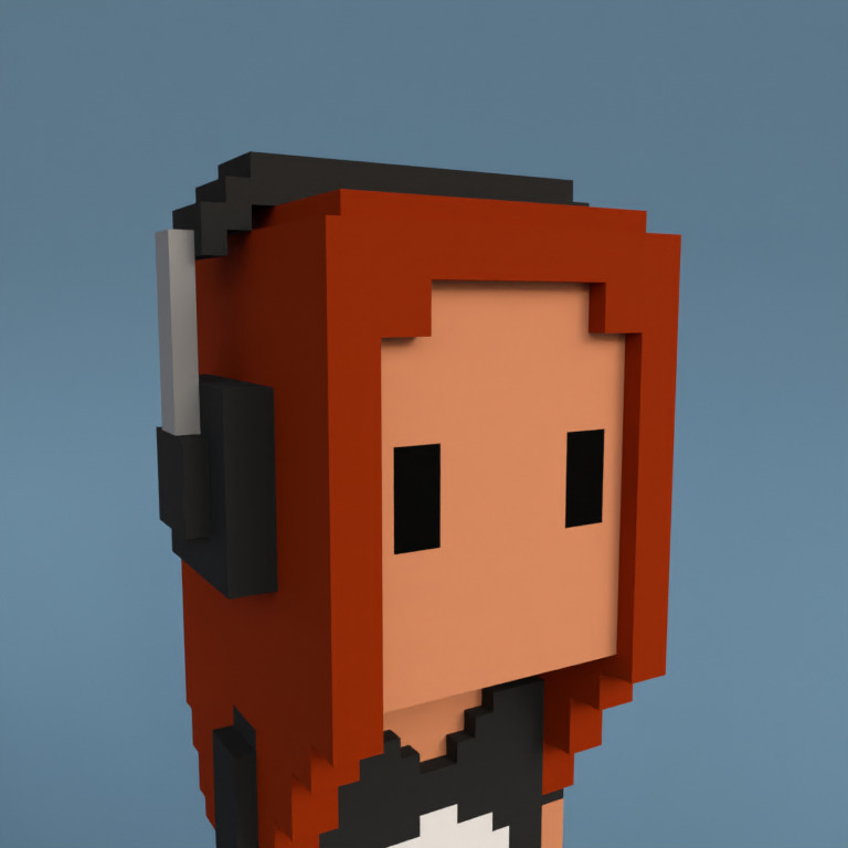 Meebit #8419 — Portrait