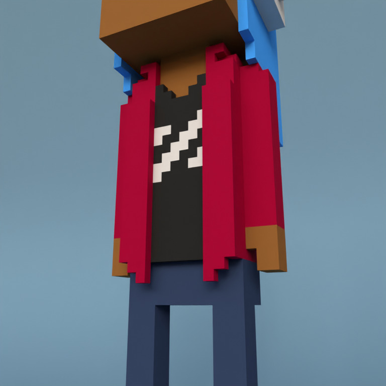 Meebit #8420 — Outfit