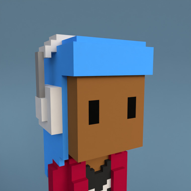 Meebit #8420 — Portrait