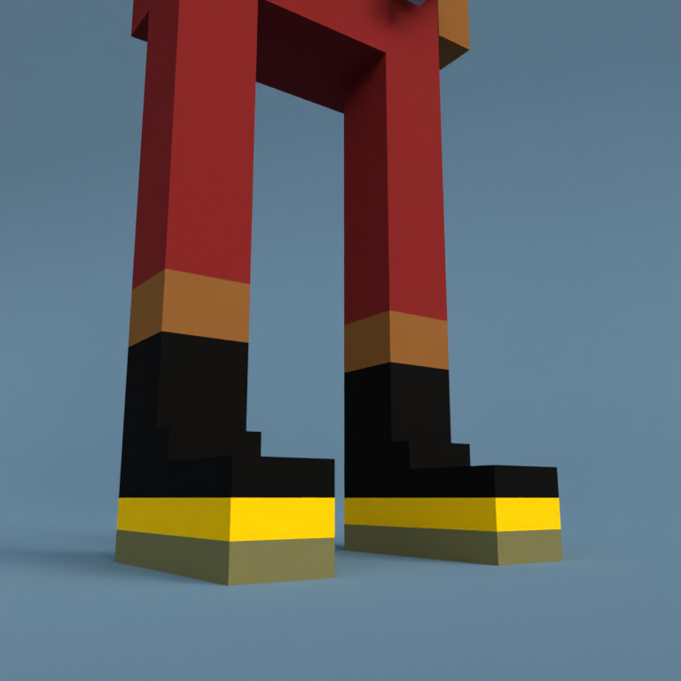 Meebit #8422 — Shoes