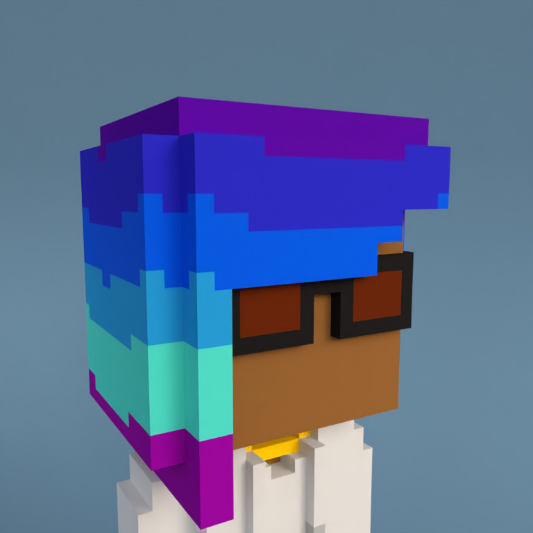 Meebit #8423 — Portrait
