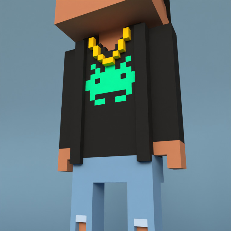 Meebit #8424 — Outfit