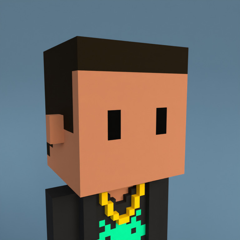Meebit #8424 — Portrait