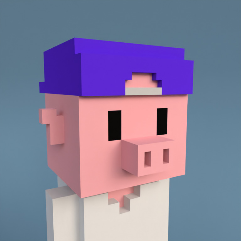 Meebit #8438 — Portrait
