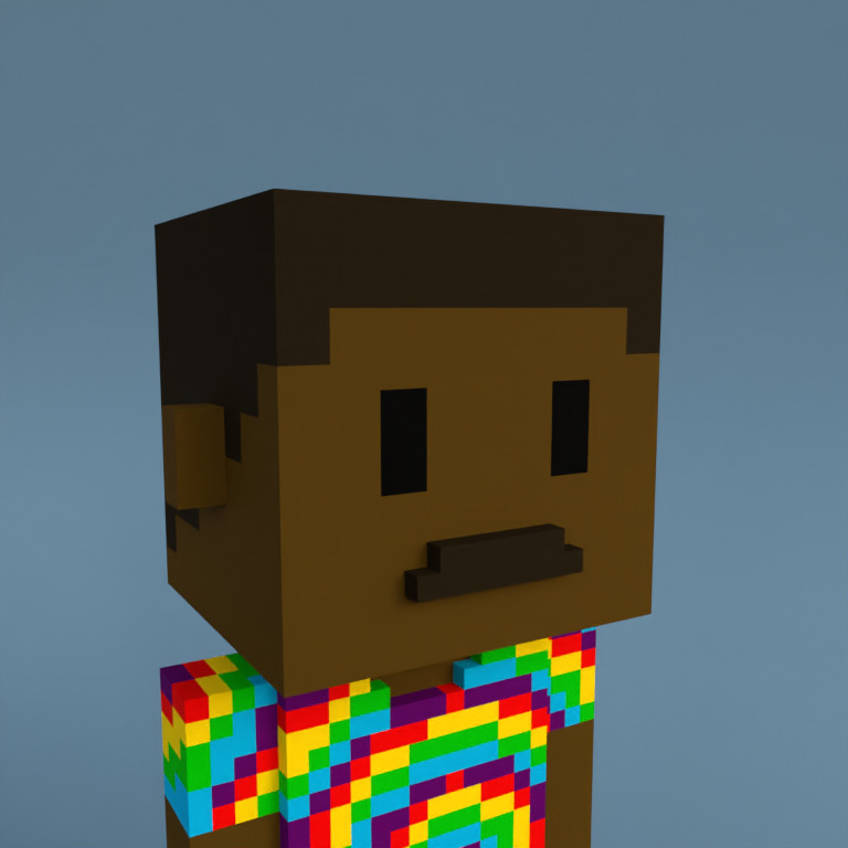 Meebit #8441 — Portrait