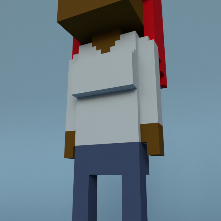 Meebit #8448 — Outfit