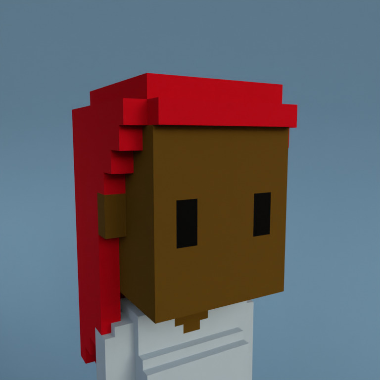 Meebit #8448 — Portrait