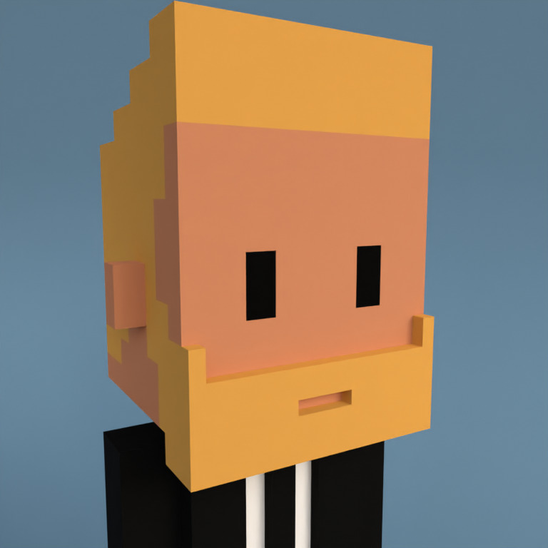 Meebit #8449 — Portrait