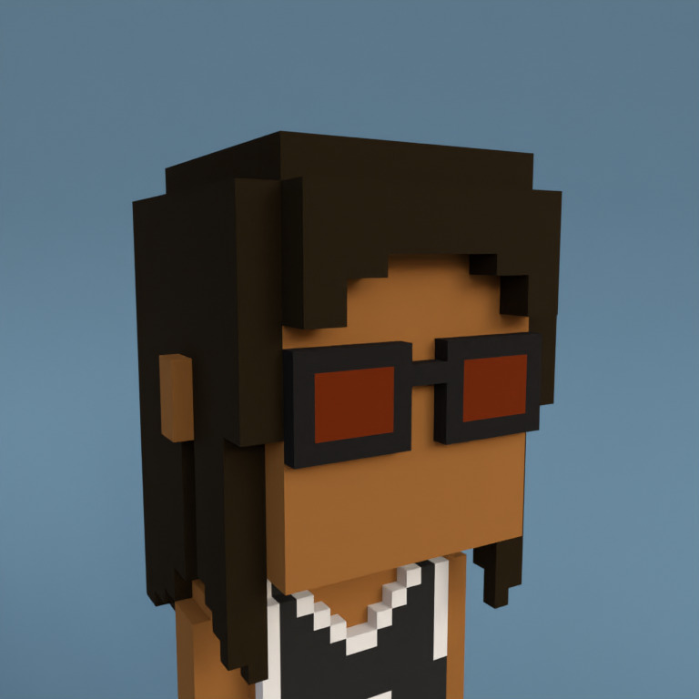 Meebit #8454 — Portrait