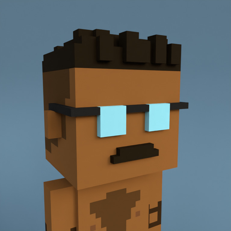 Meebit #8456 — Portrait