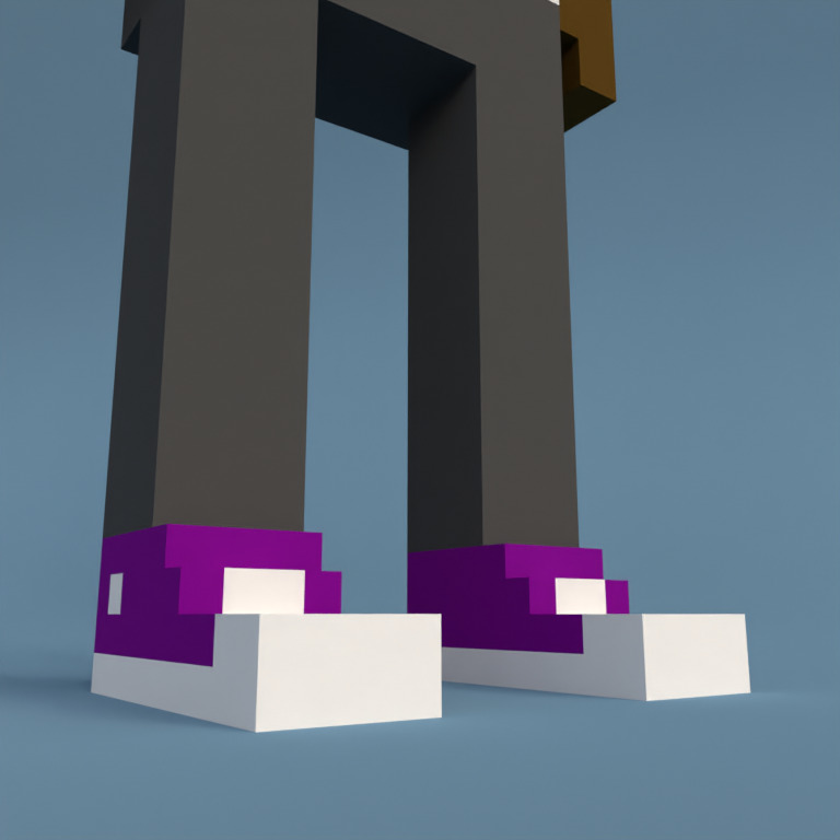Meebit #8468 — Shoes