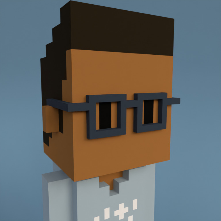 Meebit #8471 — Portrait