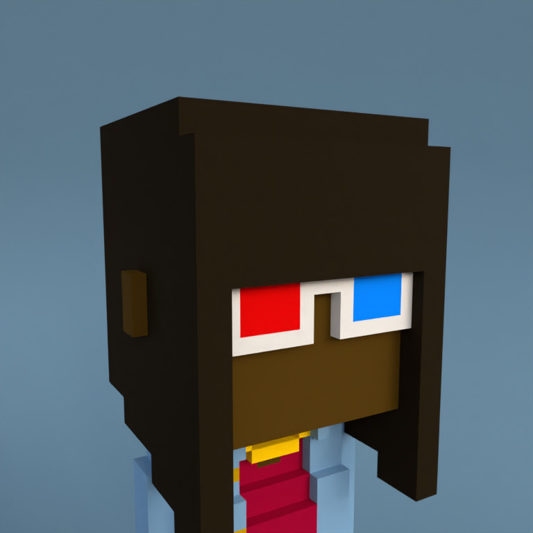 Meebit #8477 — Portrait