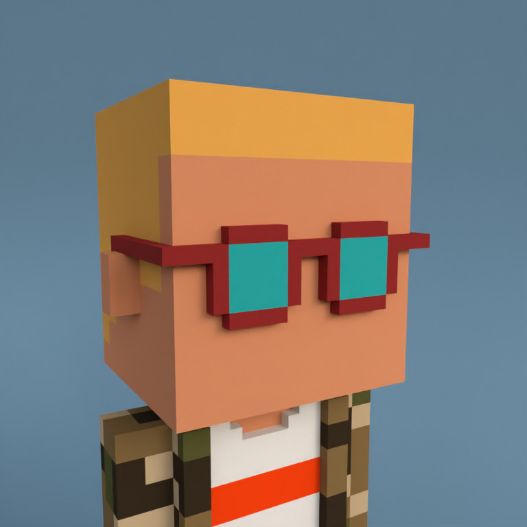 Meebit #8482 — Portrait