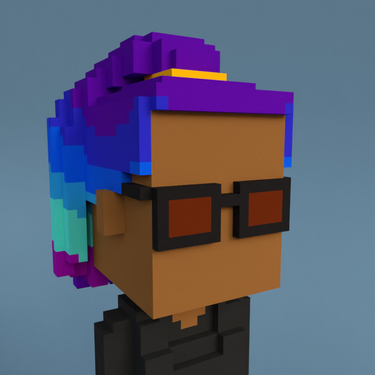 Meebit #8487 — Portrait