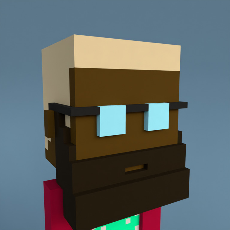Meebit #8495 — Portrait