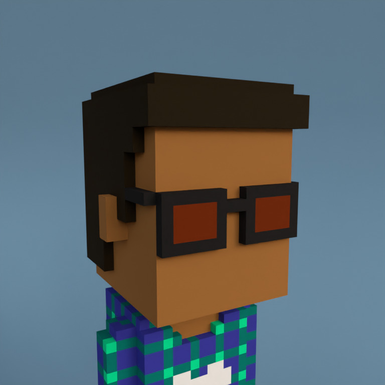 Meebit #8497 — Portrait