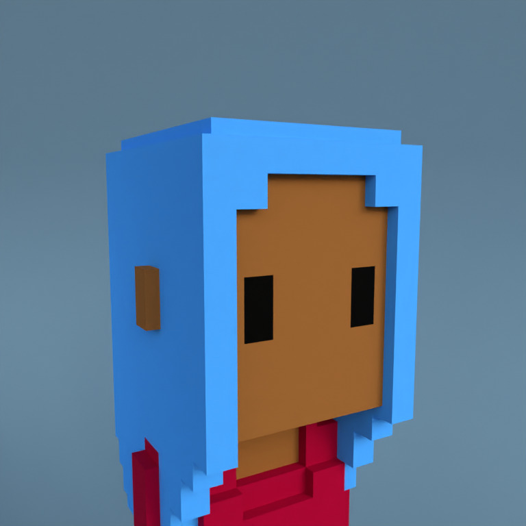 Meebit #8503 — Portrait