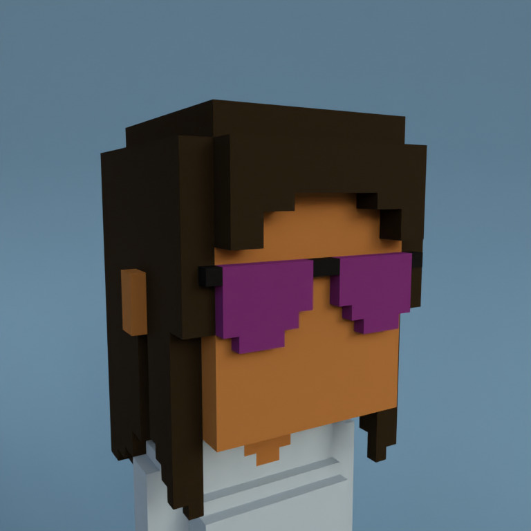 Meebit #8504 — Portrait