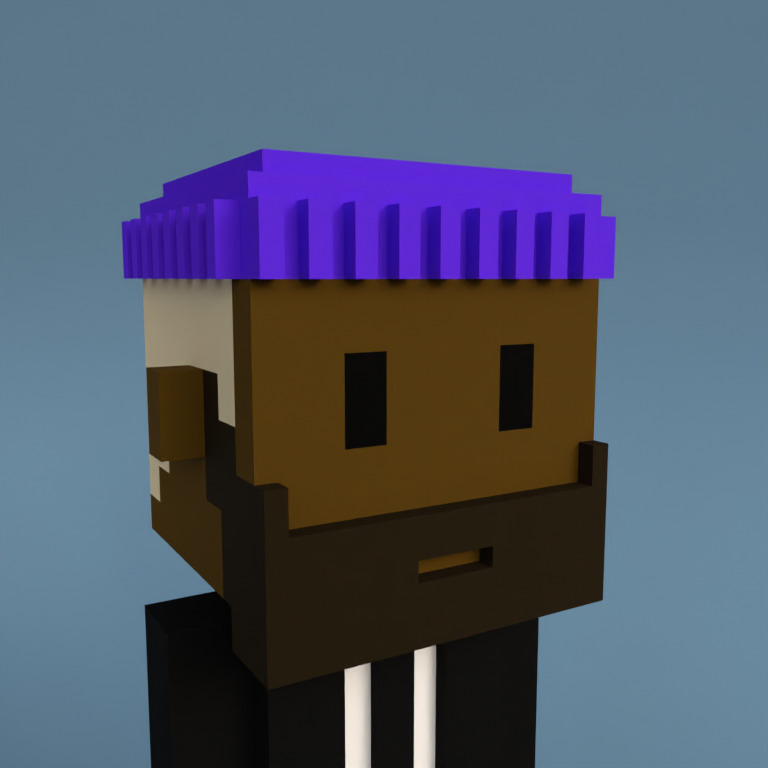 Meebit #8510 — Portrait