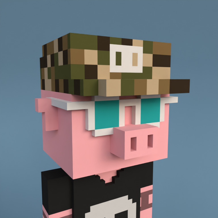 Meebit #8512 — Portrait