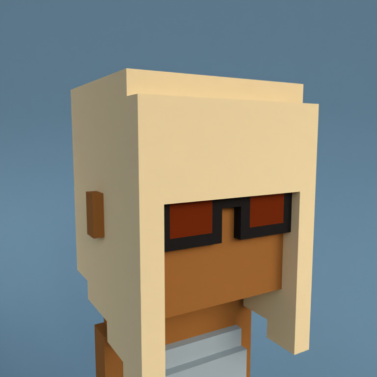 Meebit #8517 — Portrait