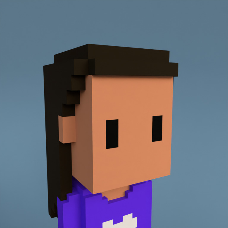 Meebit #8518 — Portrait