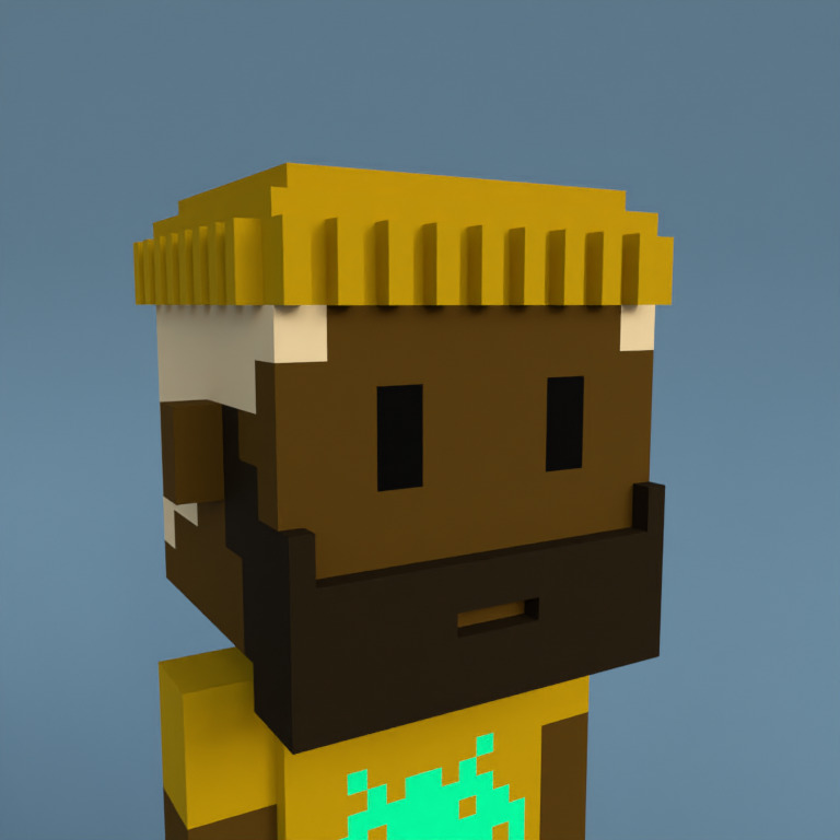 Meebit #8520 — Portrait