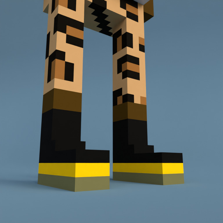 Meebit #8528 — Shoes