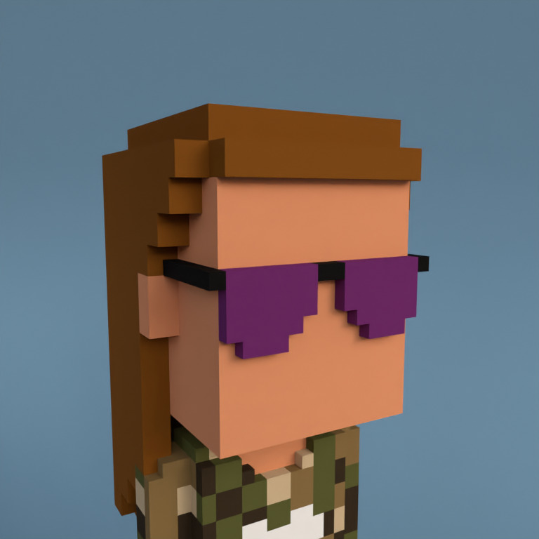 Meebit #8530 — Portrait