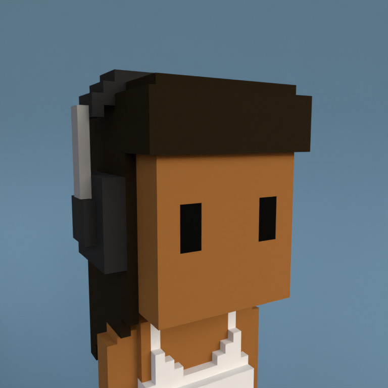 Meebit #8537 — Portrait