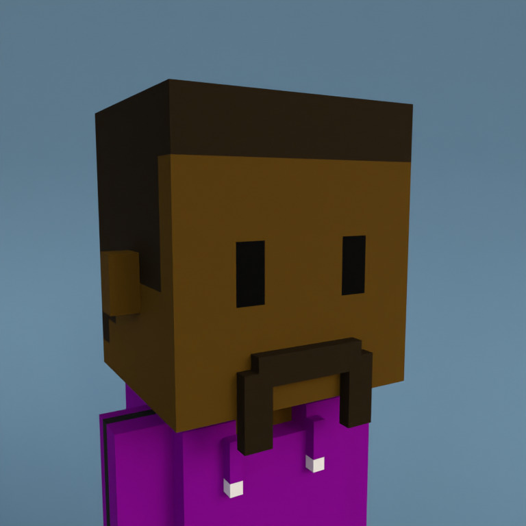 Meebit #8539 — Portrait