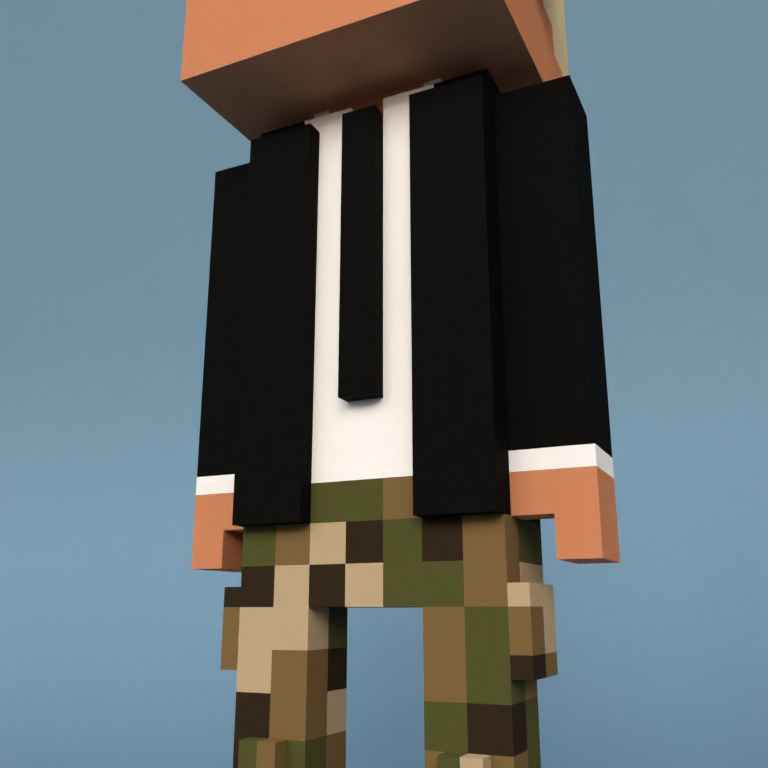 Meebit #8541 — Outfit