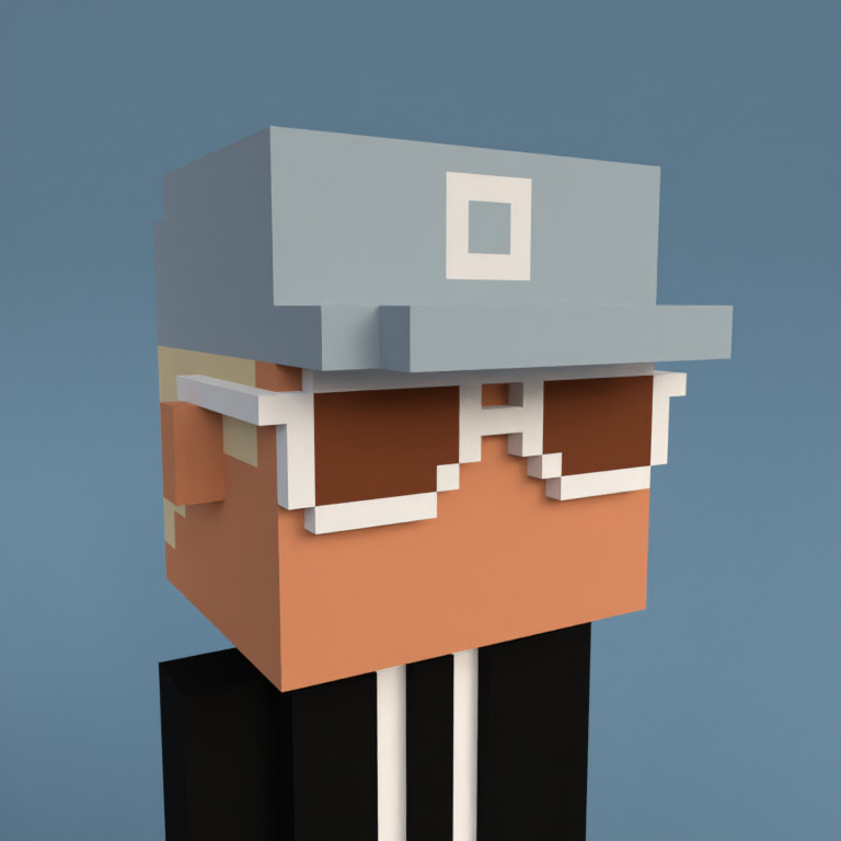 Meebit #8541 — Portrait
