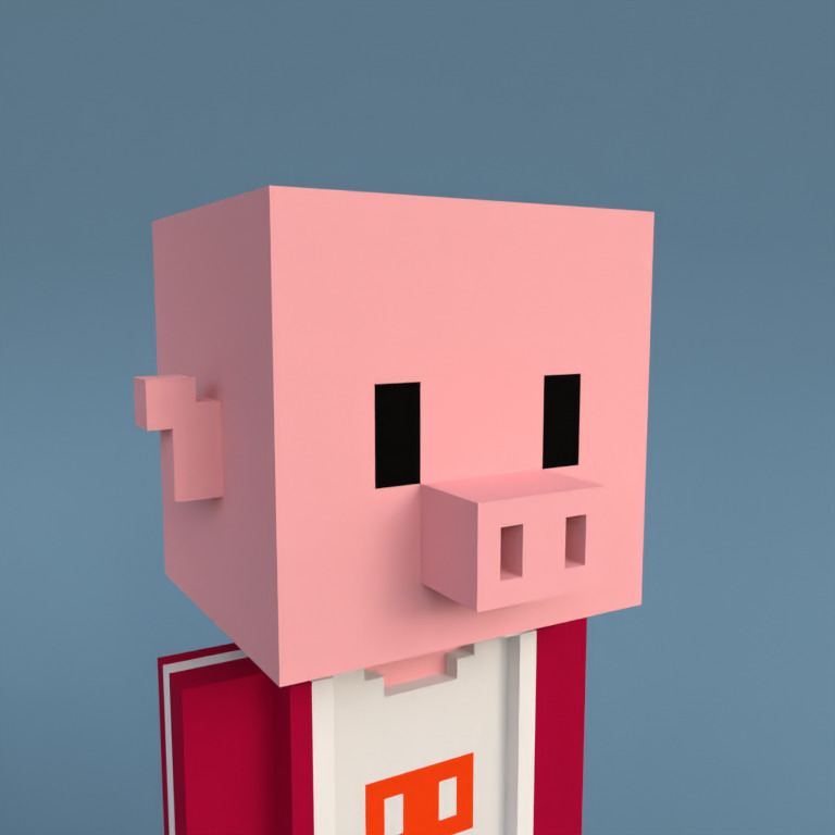Meebit #8544 — Portrait
