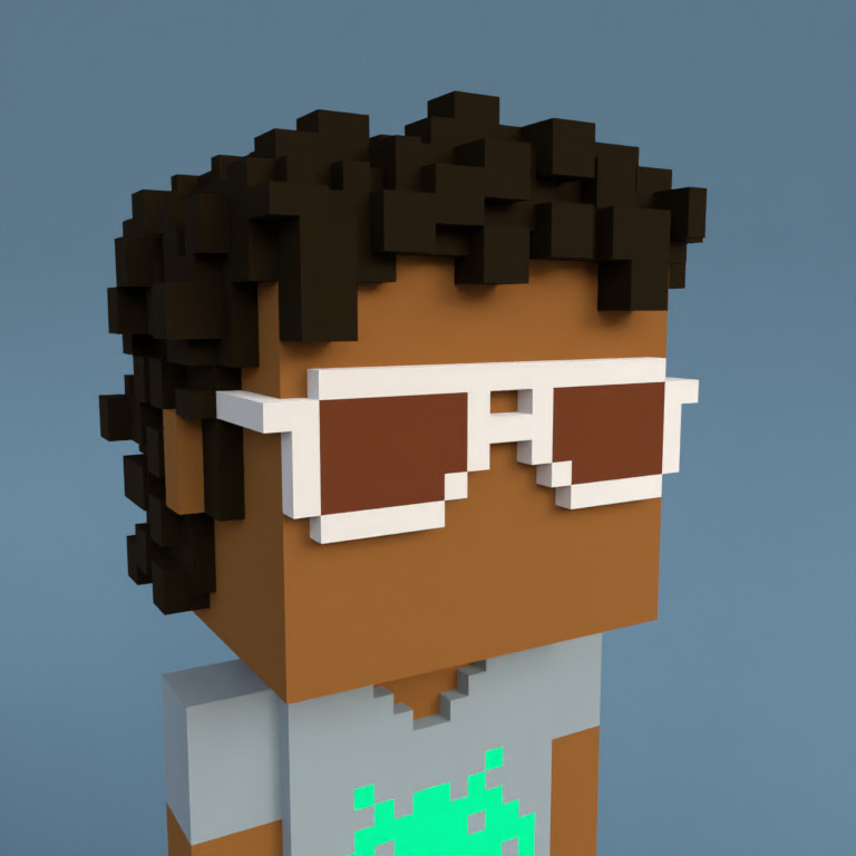 Meebit #8553 — Portrait